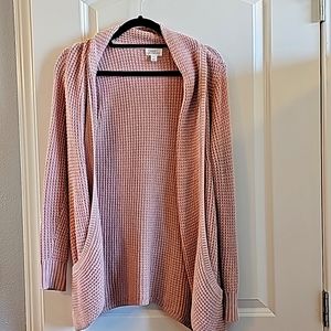 Market and spruce blush cardigan